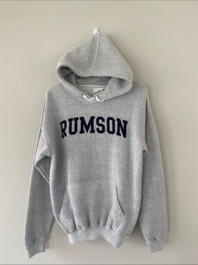 Rumson New Jersey Small Hooded Sweatshirt Soft As a Grape